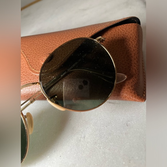 Ray Bans Round Metal Sunglasses - Picture 5 of 6
